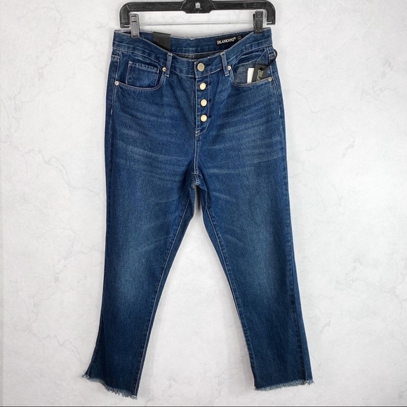 [Blank NYC] High Rise Cropped Jeans - Picture 3 of 6